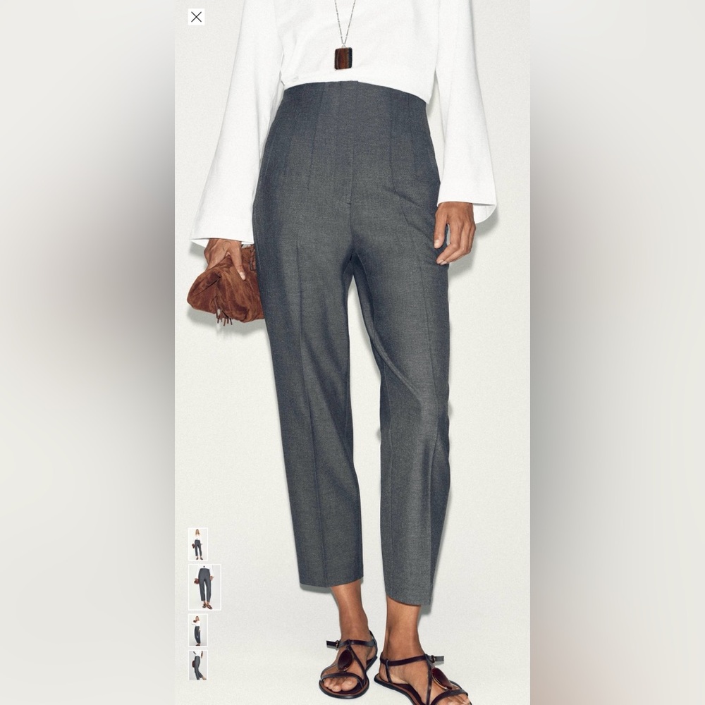 Zara High Waisted Pants size medium